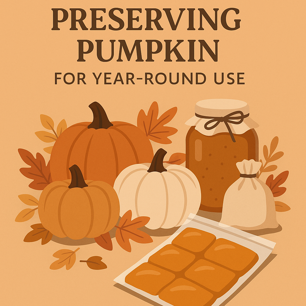Preserving Pumpkin for Year-Round Use